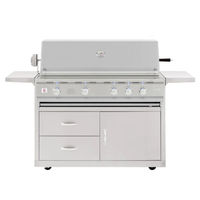 TRL 44 Inch Freestanding Gas Grill Deluxe Cart