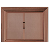 Decor Twin Panel Mesh Door In Old Copper