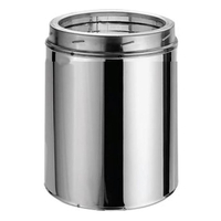 8" x 6" DuraTech Stainless Steel Chimney Pipe - 8DT-06SS