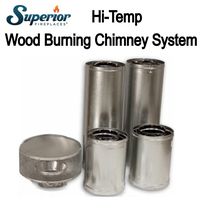 Superior Fireplaces Hi-Temp Chimney Pipe