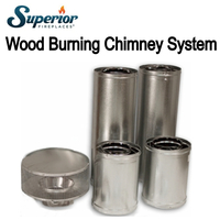 Superior Fireplaces DM Chimney Pipe
