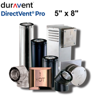 5" x 8" Diameter DuraVent Pro Pipe