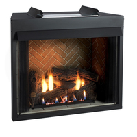 Jefferson Select Vent Free Firebox with Optional Brick Liner and Separate Log Set