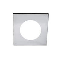 VA-WPCP06 - 6" Ventis Class-A All Fuel Chimney 403 Stainless Wall Pass-Thru Cover Plate