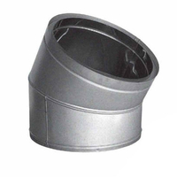 10 Inch DuraTech Galvanized 30-Degree Elbow | 10DT-E30