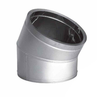 10 Inch DuraTech Stainless Steel 30-Degree Elbow | 10DT-E30SS