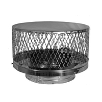 10 Inch DuraTech Stainless Steel Chimney Cap | 10DT-VC1