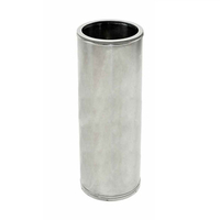 14 Inch x 24 Inch DuraTech Stainless Steel Chimney Pipe | 14DT-24SS