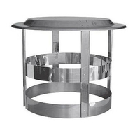 22 Inch DuraTech Stainless Steel Chimney Cap | 22DT-VC