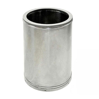 22 Inch x 36 Inch DuraTech Stainless Steel Chimney Pipe | 22DT-36SS