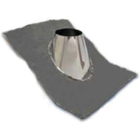 VA-FNVFM0806 - 8" Ventis Class-A All Fuel Chimney Non-Vented Formable Lead Flashing 0/12 To 6/12 Pitch