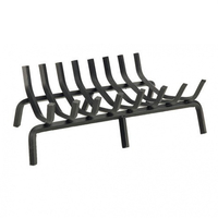 Tapered Steel Fireplace Grate