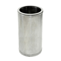 16 Inch x 18 Inch DuraTech Stainless Steel Chimney Pipe | 16DT-18SS