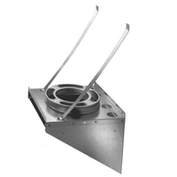 DuraPlus Stainless Steel Tee Support Bracket 8"