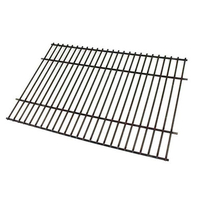 This high duty steel rod lower grill grate  22-5/8″ x 15″ holds lava rocks and ceramic briquettes in place