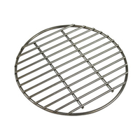 10 Inch Dia. circular stainless steel briquette charcoal grate
