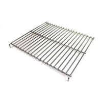 2 gridded Hybrid Stainless Steel Briquette Grate 15-1/2″ x 14″