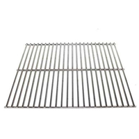 2 gridded high-performance 13-1/2" x 18"  Stainless Steel Briquette Grate