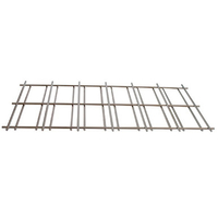 Briquette Grate Nickel Chrome Plated Steel 33-7/16′′ x 17-1/4′′ robust ceramic tile rack