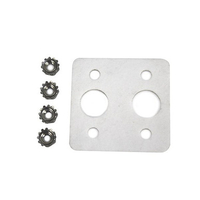 gasket with 6 holes for venturis and 4 included nuts