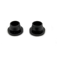 2 piece black tube gripper or a rubber plug that holds a venturi