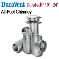 DuraTech All Fuel Chimney System 10" - 24"