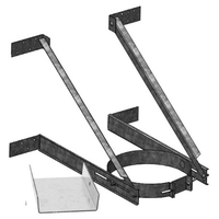 Durable extended wall support 6" to 8"