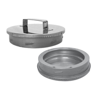 DuraTech Tee Cap Stainless Steel 6"