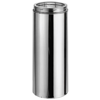 DuraVent 6" x 24" DuraTech Galvanized Chimney Pipe with Protective Carton Filler 6DT-24CF