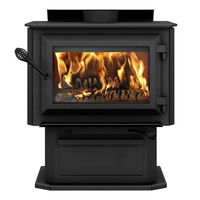 Ventis HES170 Wood Burning Stove front view