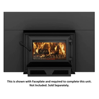 Ventis HEI170 Wood Fireplace Insert front view