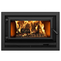 HE275CF Zero Clearance Wood Fireplace front view