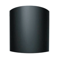 VA-CCREXT2406 - 6" Ventis Class-A All Fuel Chimney Painted Black 24" Tall Extension Round Ceiling Support