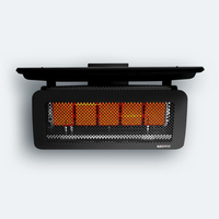 Bromic Tungsten 500 Smart-Heat Gas | 5 Burner Radiant Heater 43000 BTU