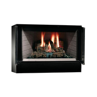 Majestic Sovereign 36 Inch Radiant Heat Wood Fireplace