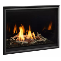 Majestic Meridian 36" Modern Direct Vent Gas Fireplace