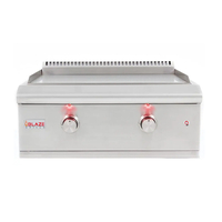 Blaze LTE 30" Gas Griddle Head 304 Stainless Steel