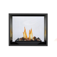 Napoleon High Definition 81 54 Inches Direct Vent Gas Fireplace-HD81NT-1