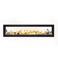 Napoleon Luxuria 74 Inches Series See Through Gas Fireplace -LVX74P2X