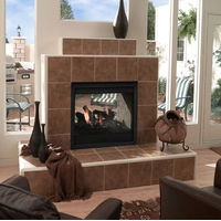 Outdoor Lifestyle Twilight 36" Indoor/Outdoor See-Through Gas Fireplace - TWILIGHT-IFT