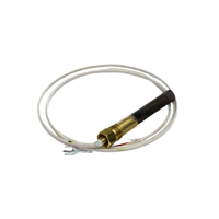 Fire By Design 12" Field Serviceable Thermopile Replacement for Pilot Burner Assembly TP12-FS