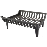 Liberty Foundry 19" G800 Series Cast Iron Fireplace Grate 4" Legs
