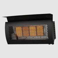Firegear 25 1/2” 31,000 BTU DGR Series Infrared LP/NG Heaters | X-DGR32WNG