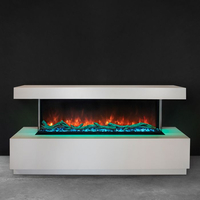Modern Flames Landscape Pro 120" Multi-Sided Built-In Electric Fireplace - LPM-12016