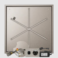 Firegear Square Drop-In Stainless Steel Burner Systems | FPB in AWS 38 Inches