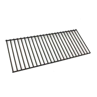 Carbon steel briquette grate compatible with Thermos 461631903, measuring 21-1/8″ x 8-7/8″.