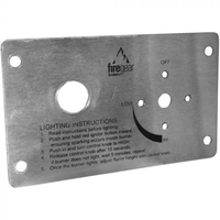 Firegear Faceplate for All Line of Fire Burners featuring TMSI Ignition Systems | FG-CONTROL-FP