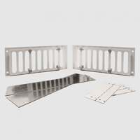Firegear 4 Inches Stainless Steel Paver Vent Kit with Lintel SRW / Paver Components | PAVER-VENT-4-LNTS