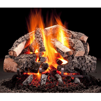 Woodland Timbers Gas Vented Log Set With H-Burner