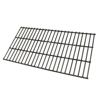 22-3/4″ x 12″ Carbon Steel 3 grid briquette grate serves as the grill's heat plate for Charmglow 3200.